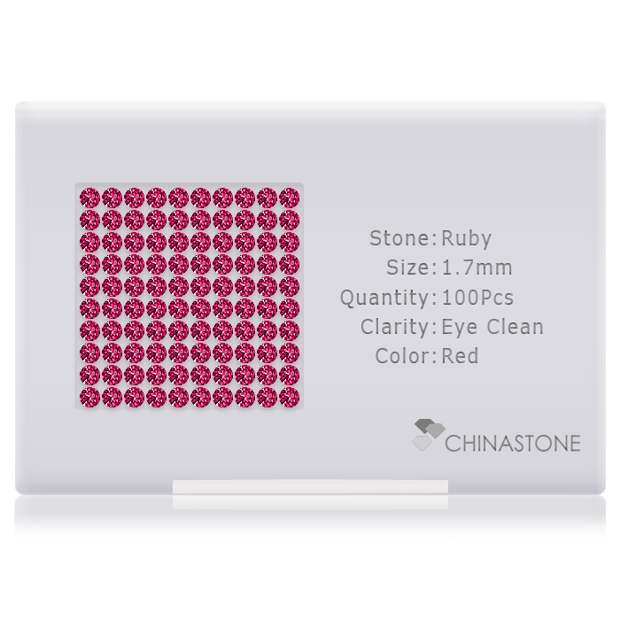 Ruby lot of 100 stones