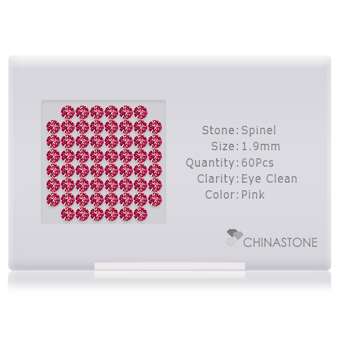 Spinel lot of 60 stones