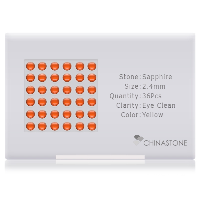 Sapphire lot of 36 stones
