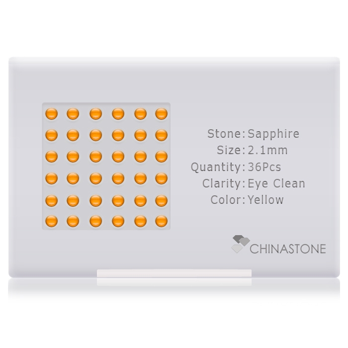 Sapphire lot of 36 stones