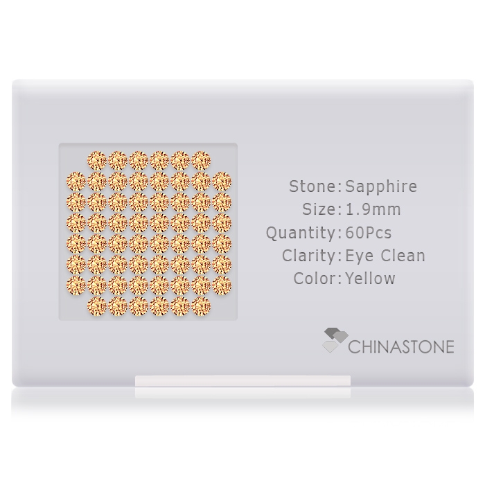 Sapphire lot of 60 stones