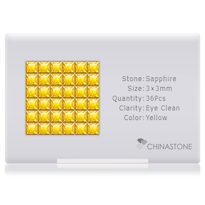 Sapphire lot of 36 stones